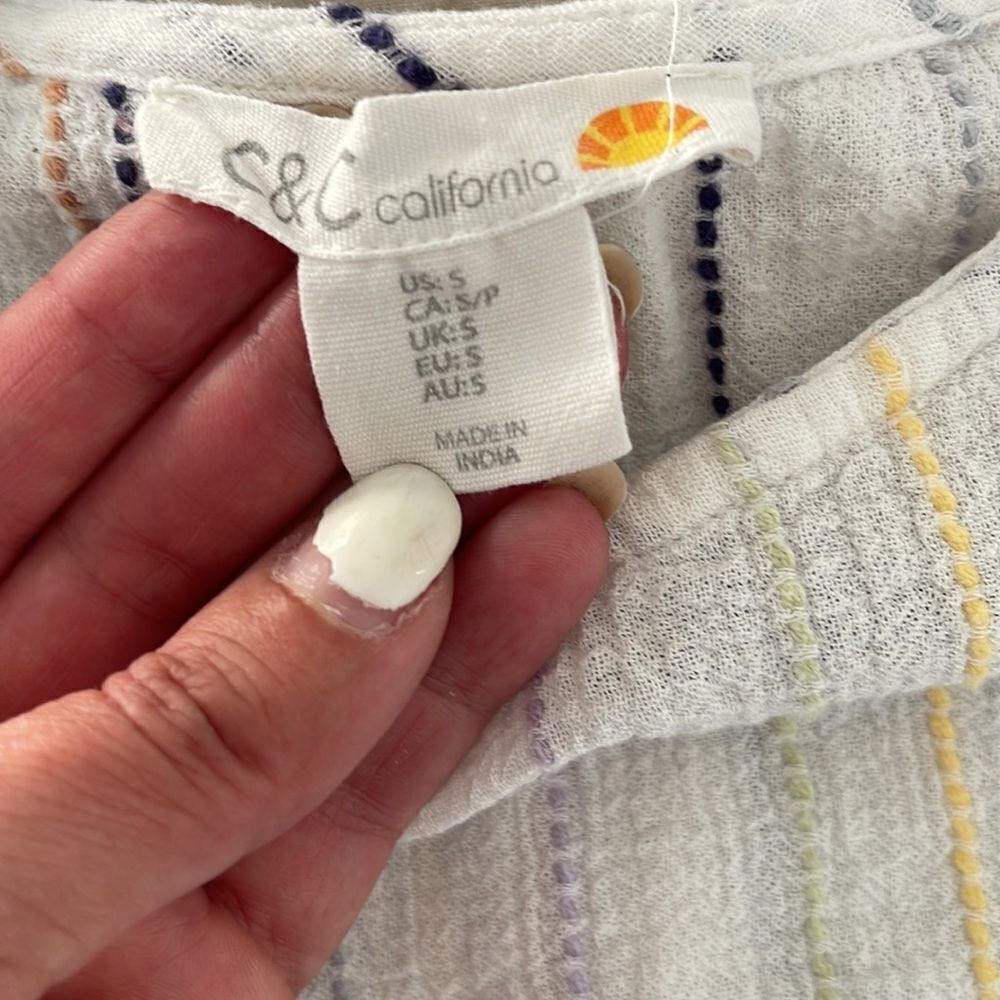 C&C California Top. Size Small - Picture 4 of 5